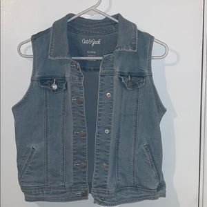 Vest jean jacket
